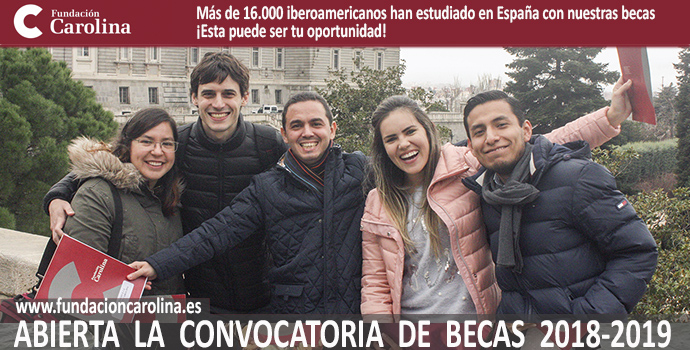 Becas Fundacion Carolina 2018-2019