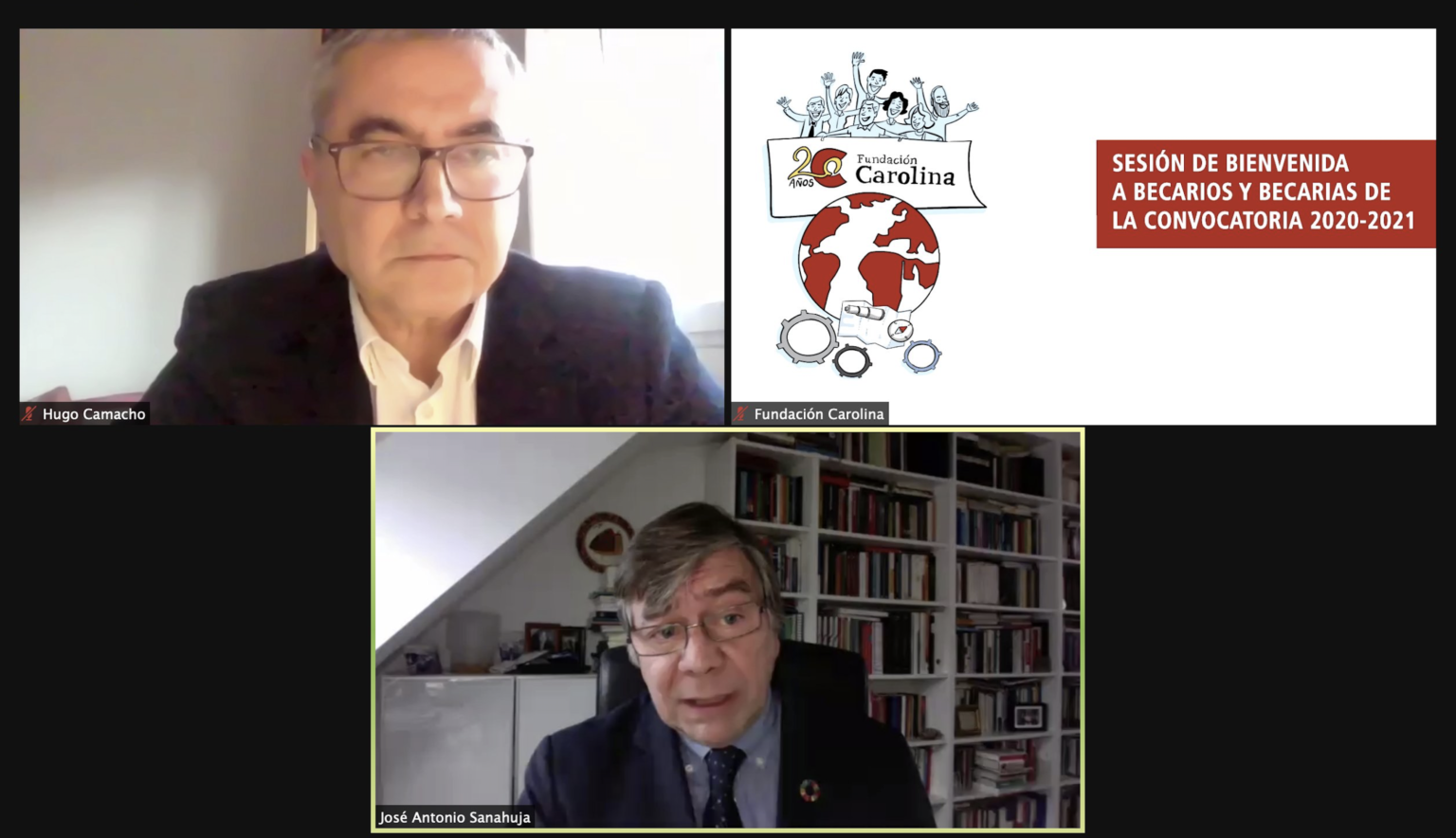 Fundación Carolina página de Inicio Fundación Carolina