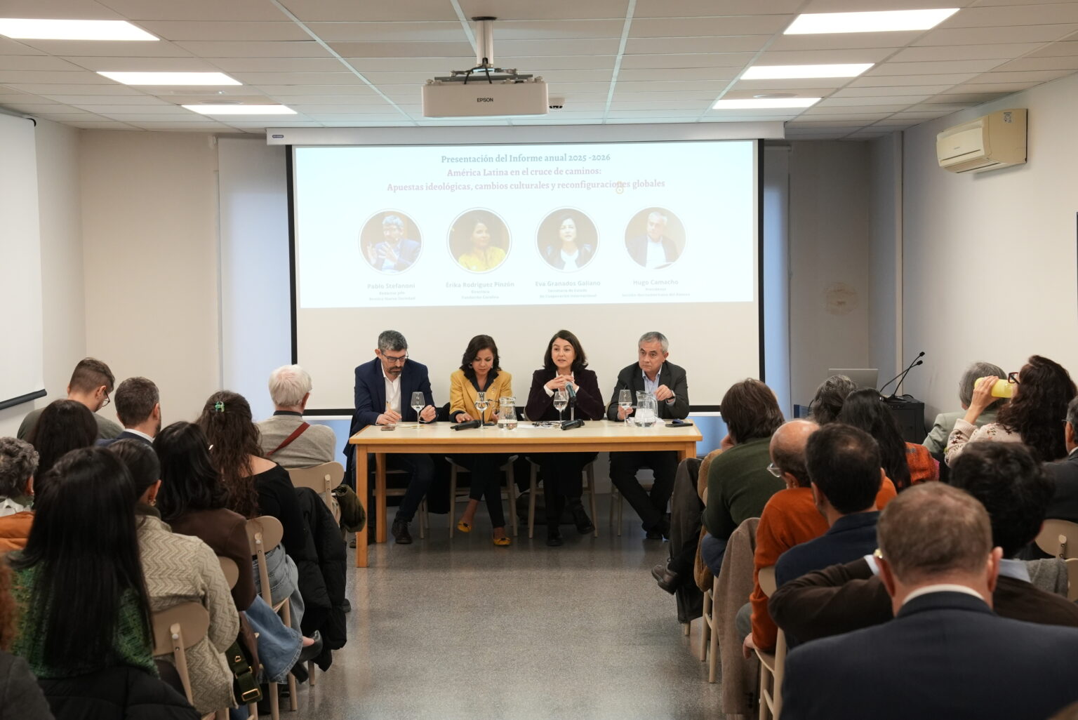 Presentación del informe anual 2025-2026 de la Fundación Carolina ...