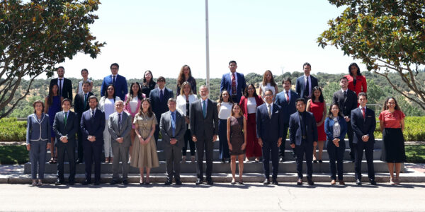 Audiencia a los jovenes lideres 2022