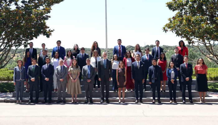 Audiencia a los jovenes lideres 2022