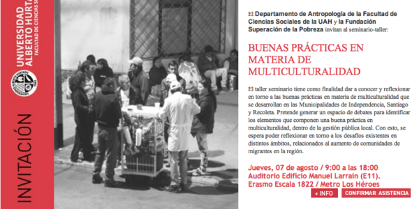 Seminario buenas practicas en multiculturalidad