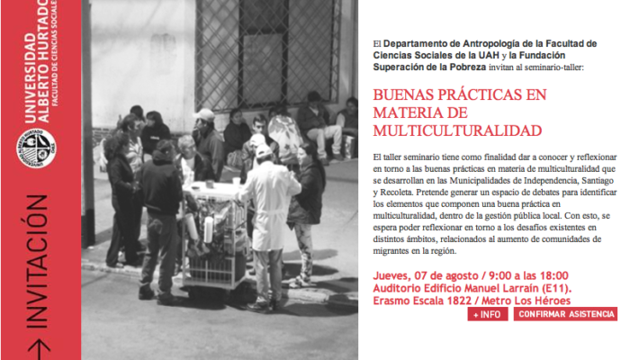 Seminario buenas practicas en multiculturalidad