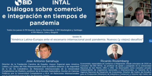 Imagen del encuentro América Latina-Europa ante el escenario internacional post pandemia. Nuevos (y viejos) desafíos.