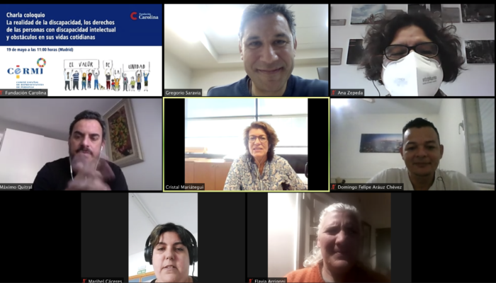 Charla coloquio CERMI