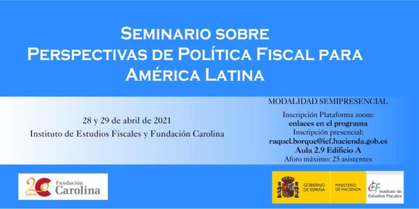 Cartel seminario IEF