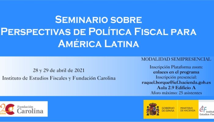 Cartel seminario IEF