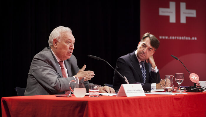 García Margallo y Jesús Andreu. Foto:H.F.