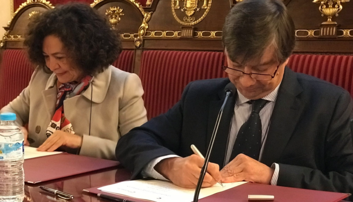 Firma Convenio Grupo tordesillas