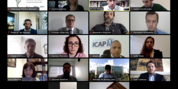 Foto de la segunda sesión de la IV edición del Programa Liderazgo Público Iberoamericano