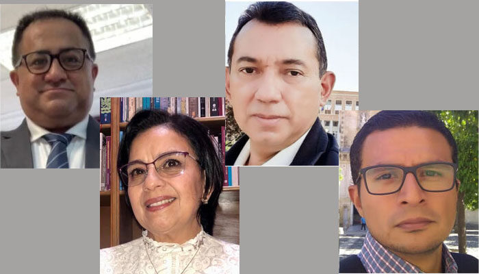 Foto cuatro doctores