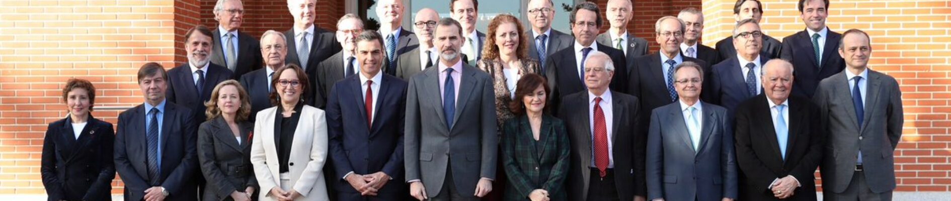 Foto de familia del patronato de la Fundación Carolina