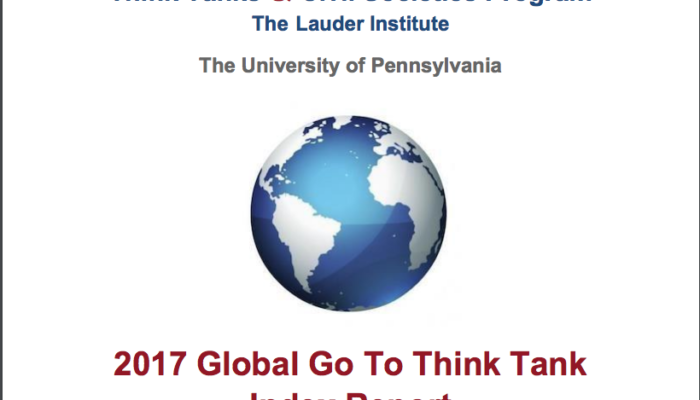 Global Go to Think Tank 2017