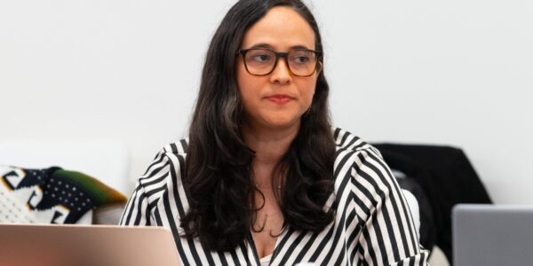 Gloria Carrion durante su participación en el programa Mujeres Lideres Iberoamericanas 2023