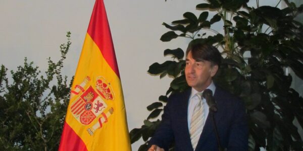 jesus Andreu en homenaje a becarios FCC
