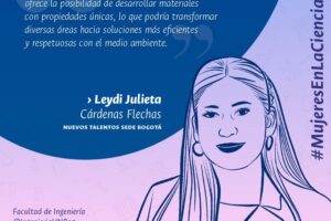 Leydi Julieta Cardenas Mujer Ciencia UNAL