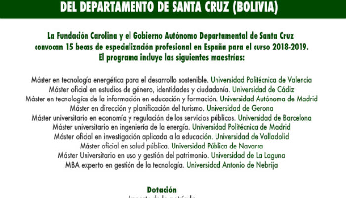 PROGRAMA SANTA CRUZ