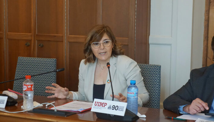 Pilar Cancela en curso AL y UE 2