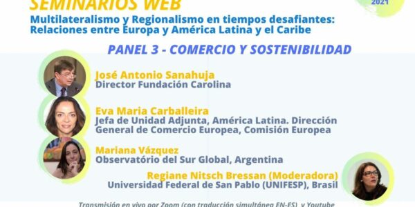 Seminario web comercio y sostenibilidad