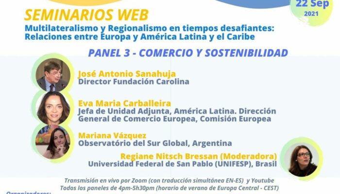 Seminario web comercio y sostenibilidad