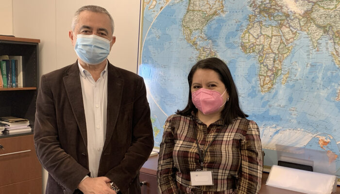 Sofia Cabrera y Hugo Camacho