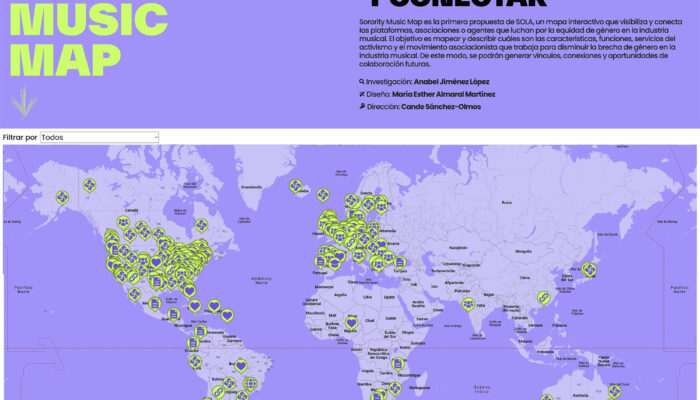 Sorority music map