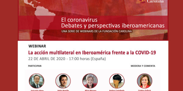 Cartel webinar 2 Fundación Carolina