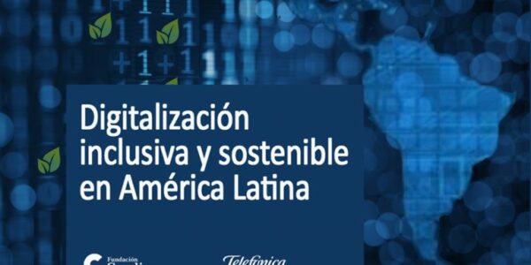 Imagen del anuncio de las de ayudas al estudio «Digitalización inclusiva y sostenible en América Latina»