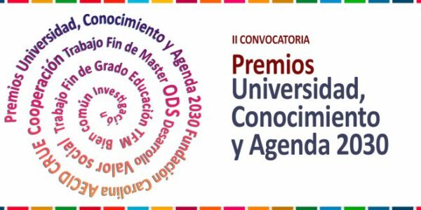 Banner de la II Convocatoria de los Premios Universidad, Conocimiento y Agenda 2030