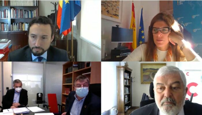Reunión de la Junta Rectora de Fundación Carolina, 23/11/2020