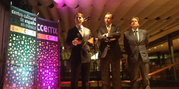 Recepcion en centro Cultural de España en Mexico