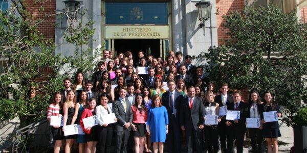 Vicepresidenta con Jóvenes Líderes Iberoamericanos