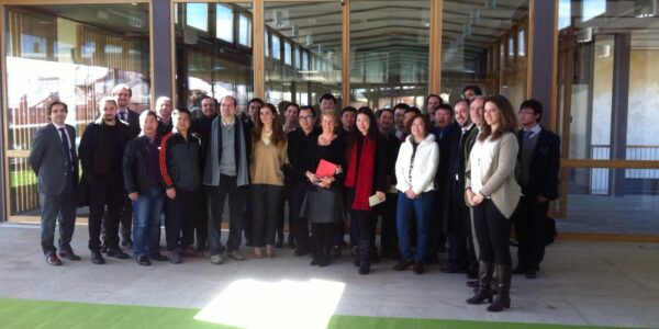 visita al colegio de arquitectos de Madrid