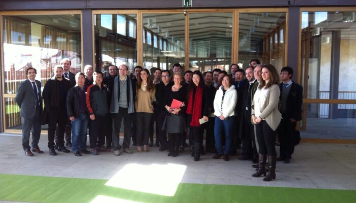 visita al colegio de arquitectos de Madrid